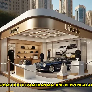 dekorasi booth pameran malang berpengalaman